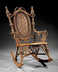 47 Heywood Wakefield Wicker Rocking Chair Lot 47 Rocking Chair Victorian Wicker Wicker Rocking Chair