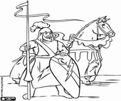 Armadura medieval para chicos, pecheras disfraz. Juegos De Caballeros Y Guerreros Para Colorear Imprimir Y Pintar