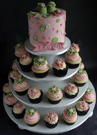 Baby Shower Cakes Baby Shower Cupcake Tower Cake
