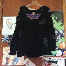 This is my newest diy! Mudd Sweaters Pastel Goth Diy Grunge Sweater Poshmark