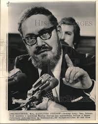 1973 Press Photo Attorney General Robert Bork at a House Judiciary hearing  in DC