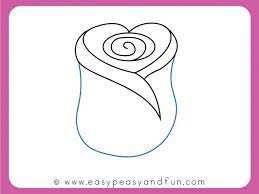 How to create minimalist nature doodles for your journal! How To Draw A Rose Easy Step By Step For Beginners And Kids Easy Peasy And Fun