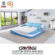 3.0 out of 5 stars 2. Smart Led Bedroom Set Furniture Modern King Size Leather Beds China Bed King Size Bed Made In China Com