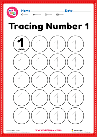 Printable practice writing sheets under fontanacountryinn com. Tracing Number 1 Handwriting Practice Free Pdf Printable
