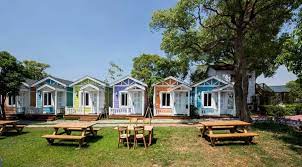 🎉第三、四人免費入住🎉指定假日不加價(省$1500) 🎉 2021.6.30前入住享周日, 週五, 連續假日前夕入住不加價，現省$600! è‹—æ —ä½å®¿ è—éµ²æ¸¡å‡èŽŠåœ' åˆæŽŒæ' å°æœ¨å±‹ Kkday