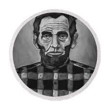 Ida B Wells Round Beach Towel by David Hinds