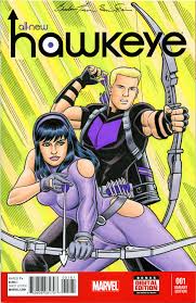 To introduce kate bishop to the marvel cinematic universe. All New Hawkeye 1 Sketch Cover Featuring Kate Bishop And Clint Barton In Brendon And Brian Fraim S Original Sketch Covers Comic Art Gallery Room