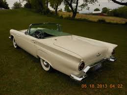 Image result for Colonial White 1957 Thunderbird
