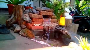 Diy Mini Waterfall Air Terjun Mini Buatan Sendiri Youtube
