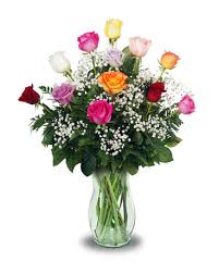 Colored Long Stem Roses In Ogden Ut Corporate Flowers Flower Delivery Rose