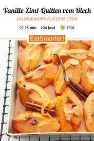 Quitten Vom Blech Mit Zimt Vanille Und Orangensaf Rezept Quitten Rezepte Quitten Rezepte