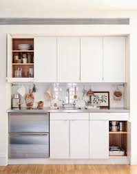 5 Space Saving Ideas To Steal From A Brooklyn Kitchen Ikea Hack Included Brooklyn Kitchen Kitchen Bar Design Kitchenette