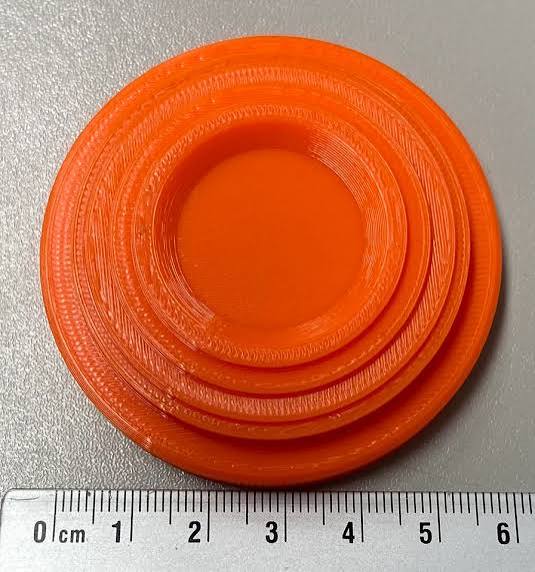 Clay pigeon 60mm by Marcel Kool | Download free STL model | Printables.com