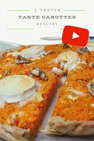 Tarte Carotte Chevre Et Noix Tarte Carotte Recettes De Cuisine Comment Manger Sainement