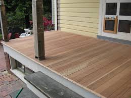 There's an option for everyone: Refinishing A Mahogany Porch Sanding And Selecting The Right Finish