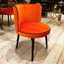 Malene stuhl edelstahl swing rund handgriff henders hazel. Stuhl Orange Stuhl Rund Gepolstert