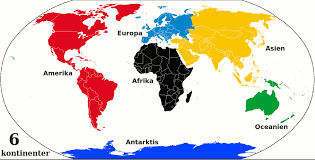 Vår planet är full av spännande upplevelser. Varldsdelar Och Kontinenter Wikipedia