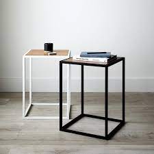 Tower Black Side Table Black Side Table White Side Tables Modern Side Table