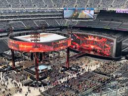 metlife stadium section 318 row 14 seat 15 wrestlemania