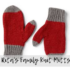 Maybe you would like to learn more about one of these? Knit Mittens For The Family Marly Bird