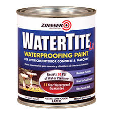 Using a varnish or finish is one of the only ways to waterproof. Zinsser Watertite Lx Mold Mildew Proof Paint Product Page