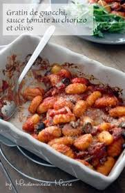 My Wonderwall By Marie A Man In My Kitchen Gratin De Gnocchi Sauce Tomate Au Chorizo Et Olives Gratin De Gnocchi Recettes De Cuisine Recette Gratin