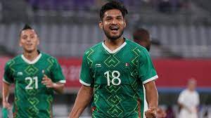 Sportswear firm atlética has launched the uniforms for the 2012 mexico olympic team. Tokyo 2020 Mexico Thump France 4 1 To Claim First Win Of Men S Football Tournament Eurosport