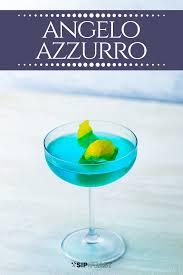 Angelo azzurro angelo azzurro cocktail. Angelo Azzurro Cocktail In 2021 Cocktail Recipes Easy Cocktails Low Alcohol Drinks