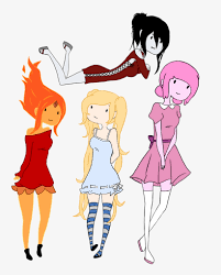 They can vary greatly in size and shape. 57 Images About Adventure Time On We Heart It Marceline Princess Bubblegum Flame Princess Adventure 1024x1470 Png Download Pngkit