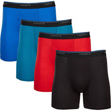 hanes comfortblend tagless assorted boxer briefs underwear