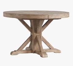 Benchwright Round Pedestal Extending Dining Table Seadrift 48 72 L In 2020 Round Pedestal Dining Round Pedestal Dining Table Extendable Dining Table