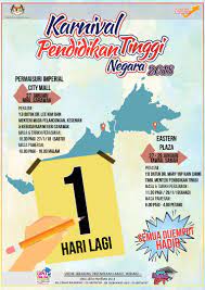 Lokasi dan tarikh karnival pendidikan ini bagi tahun 2020 seperti yang dikongsikan di bawah sebagai rujukan. Facebook