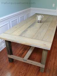 Diy Farmhouse Table For Less Than 100 The Turquoise Home Diy Farmhouse Table Furniture Diy Home Diy
