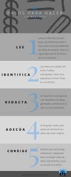 Por ejemplo, el uso de algún programa informático. Caracteristicas Y Funcion Del Resumen