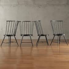 Homesullivan Walker Black Wood And Metal High Back Dining Chair Set Of 2 40550c Bk3a2pc The Home Depot High Back Dining Chairs Dining Chairs Black Metal Dining Chairs