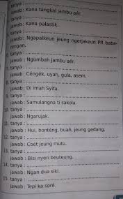 Jual buku mida dami kelas 5 sd bahasa sunda kelas. Bahasa Sunda Kelas 3 Halaman 76 Brainly Co Id