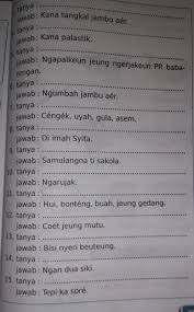 Soal basa sunda uts kelas 3 semester 2 k13 berikut ini adalah soal basa sunda uts kelas 3 semester 2 k13 yang bisa anda download secara gratis di website kami. Bahasa Sunda Kelas 3 Halaman 76 Brainly Co Id