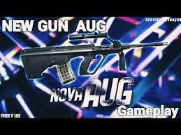 Free Fire New Gun Aug Gameplay Youtube