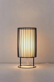 Vaughn Caged Lantern Table Lamp In 2020 Lantern Table Lamp Table Lamp Cage Table Lamp