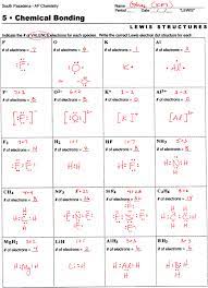 Read the instructions for drawing lewis structures worksheet carefully and draw lewis structures for each of the following molecules: Lewis Dot Structure Covalent Bonds Worksheets Chemistry Worksheets Chemistry Education Teaching Chemistry