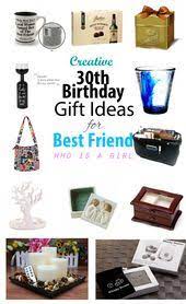 Find 30th birthday present ideas for a female friend right here at gifts australia's for her catalogue.you'll find many different types of ways to spoil and pamper your female friend in best friends deserve a thoughtful gift for their milestone birthday and gifts australia has countless options. Creative 30th Birthday Gift Ideas For Female Best Friend Creative Birthday Gifts Birthday Gifts For Best Friend Gifts For Female Friends