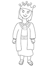 Foster the literacy skills in your child with these free, printable coloring pages that can be easily assembled int. Little King Smiling Coloring Page Free Printable Coloring Pages For Kids