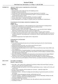 There are no charges to create, download or share your flyer. Warehouse Inventory Resume Samples Velvet Jobs