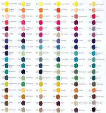 Marvy Leplume Ii Markers Color Chart Art Impressions