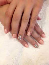 Professional gel nails at a beginner skill level? 50 Stunning Manicure Ideas For Short Nails With Gel Polish That Are More Exciting Peach Nails Gel Nails Valentines Nails