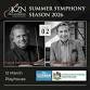 KZN Philharmonic Orchestra 2026 Summer Symphony - The Playhouse Company, 231 Anton Lembede St, Durban Central Event Image