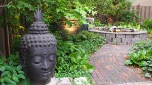 Pin By Mercedes Sullivan On Backyard Possibilities Buddha Garden Zen Garden Design Zen Garden
