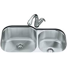Maybe you would like to learn more about one of these? Kohler Undertone 35 1 8 X 20 1 8 In Stainless Steel Double Bowl Undermount Kitchen Sink With Sound Dampening 3356 Na Ferguson