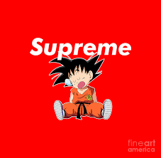 Last image shows the difference. Supreme Goku Digital Art By Martono