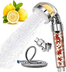 Will a shower head filter stop hair loss? Hard Water Softener Removes Chlorine Filtered Shower Head With Vitamin C Filter Helps Dry Skin And Hair Loss High Pressure Shower Filter With Handheld Hose Holder And 2 Replacement Filters Bathroom Fixtures